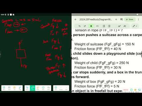Unit4ForcesFBDWorksheet01 07 25 Solutions 8 13