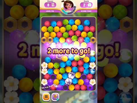 Diamond Diaries Saga Level 756 ~ NO BOOSTERS