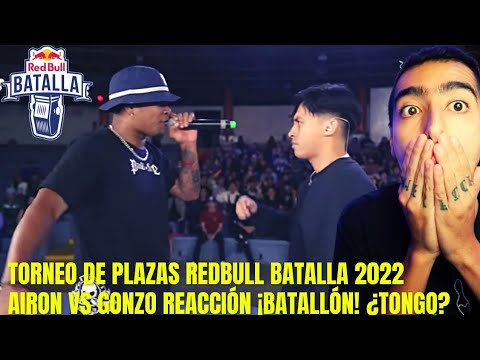 AIRON VS GONZO (REACCIÓN) OCTAVOS | ¿TONGO O RESUTALDO JUSTO? | TORNEO PLAZAS REDBULL BATALLA 2022