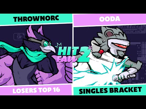 Hitfall 2: Losers Top 16 - ThrownOrc (Wrastor) Vs OoDa (Clairen) RoA Singles