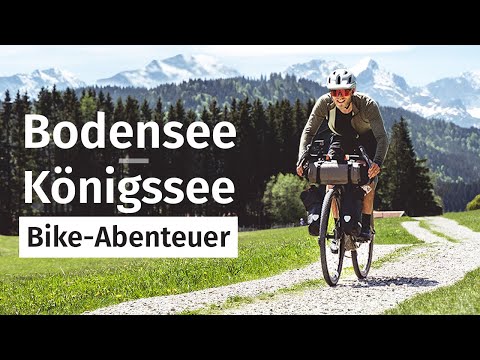 Bikepacking Bodensee - Königssee - Schwere Gravel-Bike Tour (Etappe 1)