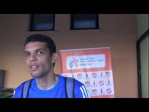 Dimitrios Hondrokoukis after High Jump, European Team Championships Izmir