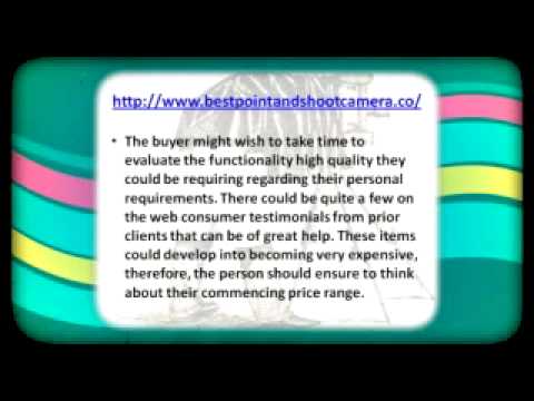 Best Point And Shoot Camera 2012