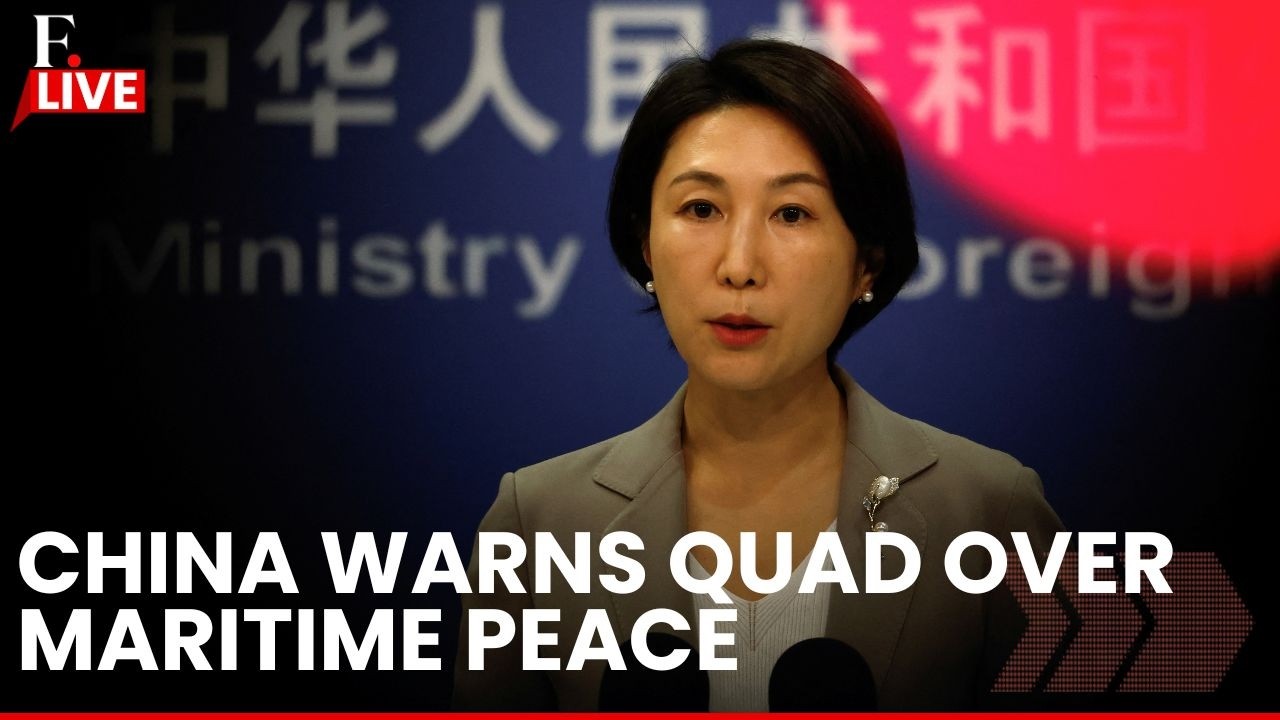 China MoFA LIVE: Chinese Foreign Ministry Holds Daily News Conference | China Warns Quad Leaders