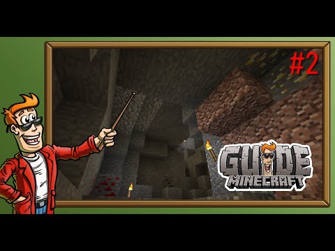 Guide Minecraft Survival-#2-Mine et Cavern!