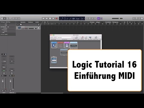 Logic X Tutorial deutsch Teil 15 - Einführung MIDI Programmierung