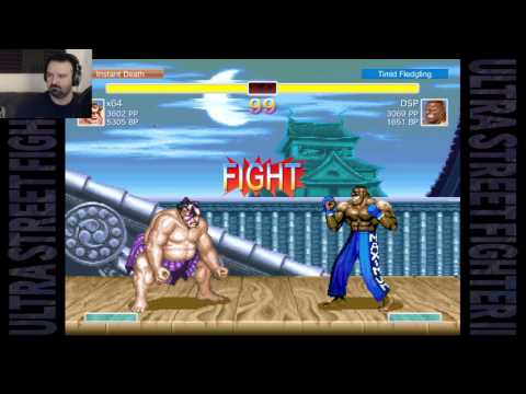 Ultra Street Fighter 2 Pro Controller Online MP pt39 - This Guy USED To Be Ranked #1. Oops!