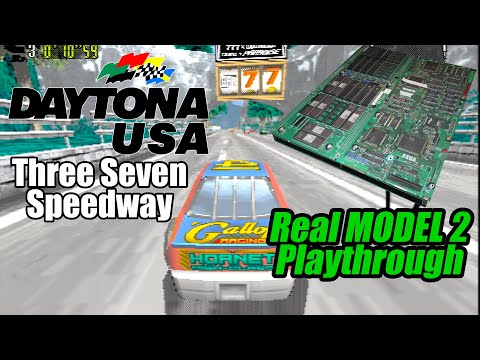 SEGA Daytona USA - Real MODEL 2 - Three Seven Speedway