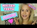 DRUGSTORE TOOTH WHITENERS SEE HOW I GET BRIGHTER WHITER TEETH AT A BARGAIN PRICE THIS WORKS