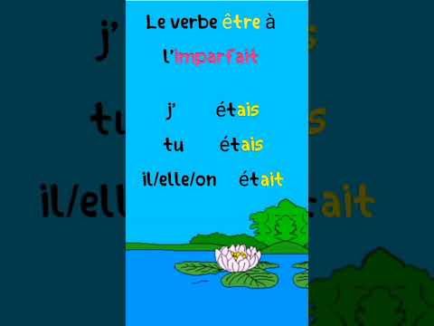 être à l'imparfait