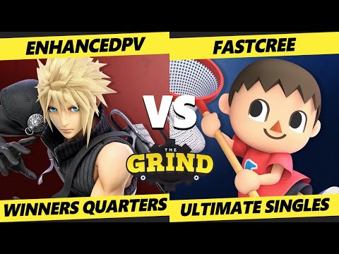 The Grind 151 Winners Quarters - enhancedpv (Cloud) Vs fastcree (Villager) Smash Ultimate SSBU