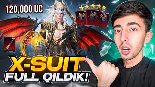 😱120,000 UC YANGI KOSTYUM-X va AWM FULL QILAMIZ 🥵 PUBG MOBILE!!!