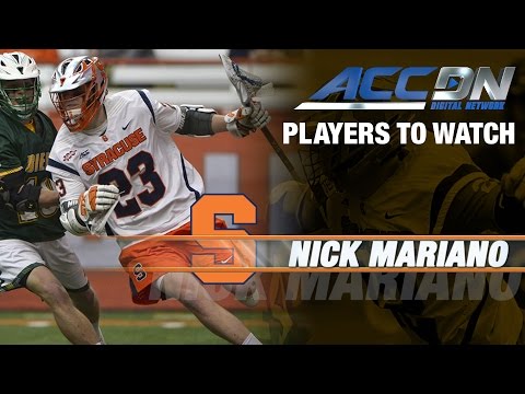Syracuse Lacrosse: Nick Mariano Propels Orange Offense To NCAA Tournament