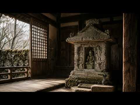 Sounds of the Journey Episode 060 — Stone Shrine at Jurin-in (Lithophone) | Nara ambient BGM