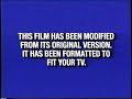 Feature Presentation Blue Format Screen THX Combo 2