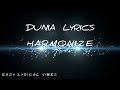 Harmonize - DUNIA (Official Music Lyrics) -