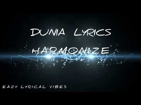 Harmonize - DUNIA (Official Music Lyrics) -