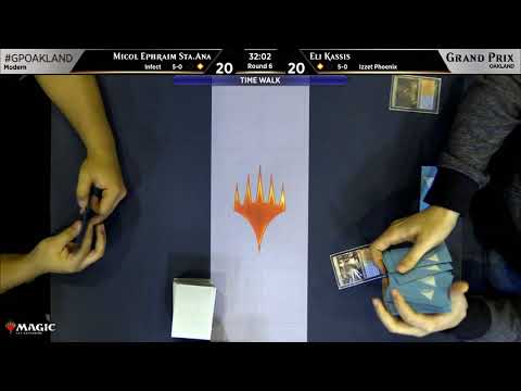Magic the Gathering GP Oakland 2019 Round 6 Modern Time Walk