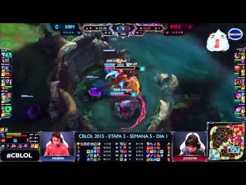 INTZ x KBM - CBLoL 2015 S2 - W5D1 - Best of 2