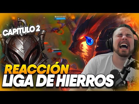 REACCIÓN A LA LIGA DE HIERROS PROFESIONAL DE IBAI Y ANDER 😂 - CAPÍTULO 2