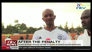 Former Mathare United player Teddy Rogers speaks after 19 year jail term Kamiti Maximum Prison