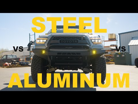 Steel vs Aluminum? Which aftermarket bumper is best for your overlanding rig?