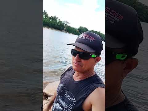 éu mostrando as belezas do rio Araguaia Aragarças Goiás