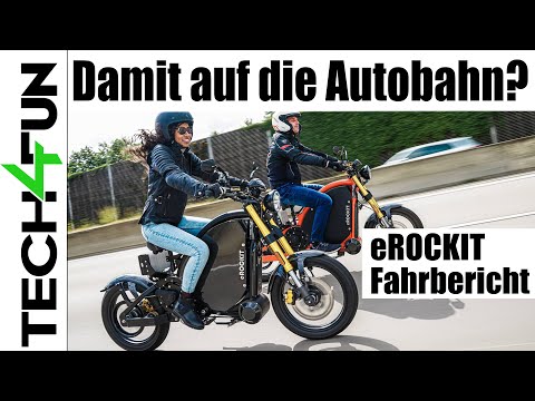 Mit 100 km/h? | Motorrad oder Fahrrad | Das eRockit im Fahrcheck.