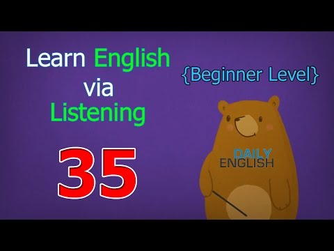 Learn English via Listening Beginner Level | Lesson 35 | Transportation
