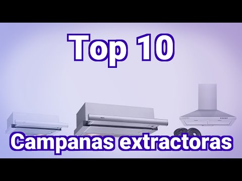 Top 10 Campanas extractoras más vendidas en Diciembre 2022