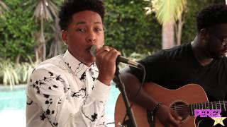 Jacob Latimore - &quot;Heartbreak Heard Around The World&quot; (Acoustic Perez Hilton Performance)