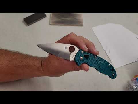 SPY27 Spyderco Manix 2 conclusion on use and testing. Surprise I changed my thoughts on this one.