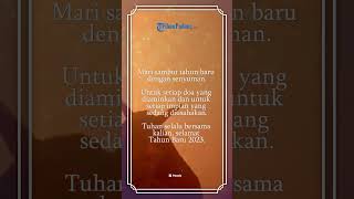 Ucapan Selamat Tahun Baru 2023, Sederhana Berisi Pesan Baik, Bisa Dikirimkan ke Orang Terdekat