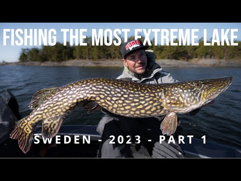 Fishing the MOST EXTREME lake in Europe - Sweden 2023: Part 1