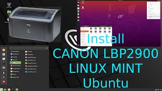 Install Canon LBP2900 or LBP2900B Printer for Linux Mint