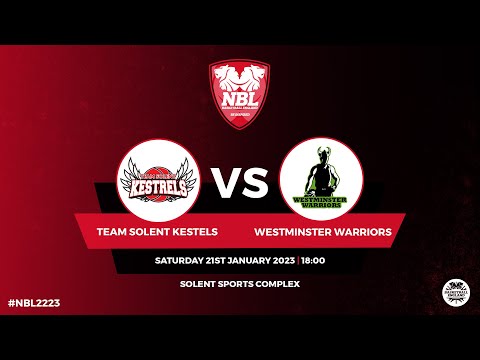 NBL1: Team Solent Kestrels v Westminster Warriors - 21.01.23