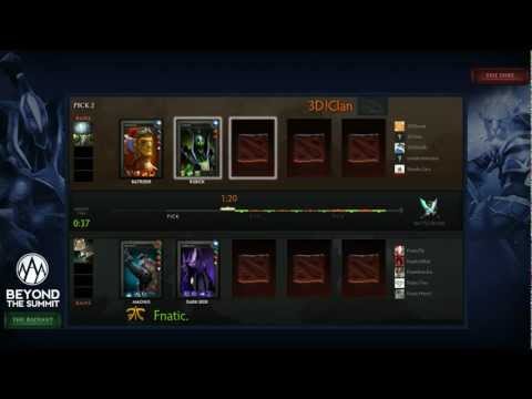 Fnatic.EU vs 3D (Starladder S5 - Group Stage)