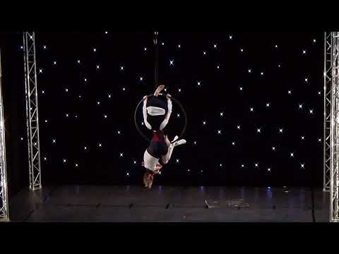 Third Place Miz and Sophie - Solent Pole and Hoop - Doubles Hoop