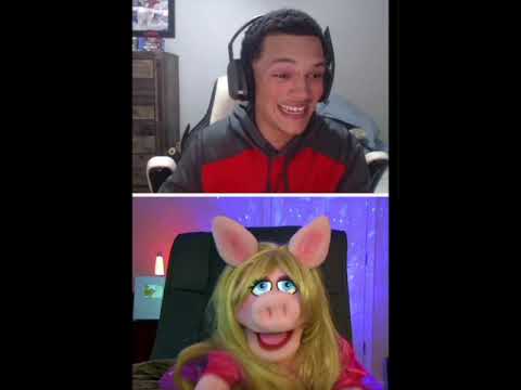 Miss Piggy Surprises People on Omegle 13 #shorts