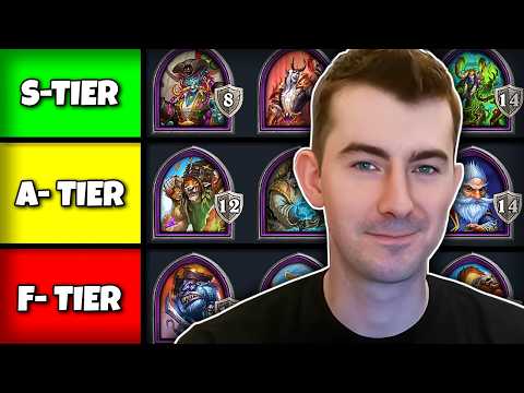 NEW Hero Tier List! | Hearthstone Battlegrounds