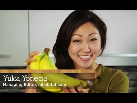 How to eat banana peels - with Yuka Yoneda