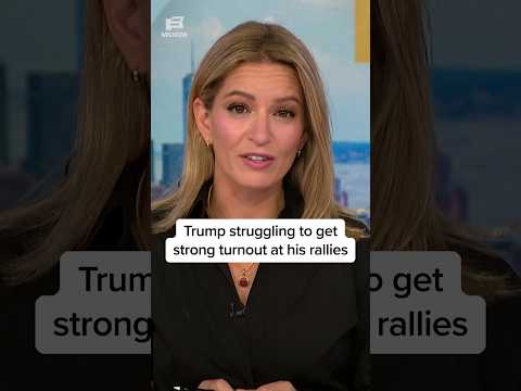 Trump STRUGGLING to get strong turnout at his rallies