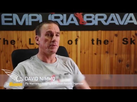 Video interview with David Nimmo of Fly Warriors talking about the 2 New European Head Up Records