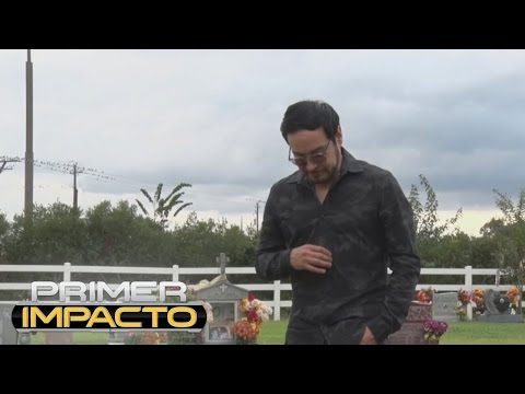 Oscar de La Rosa remembers with great nostalgia his relatives who died of cancer.