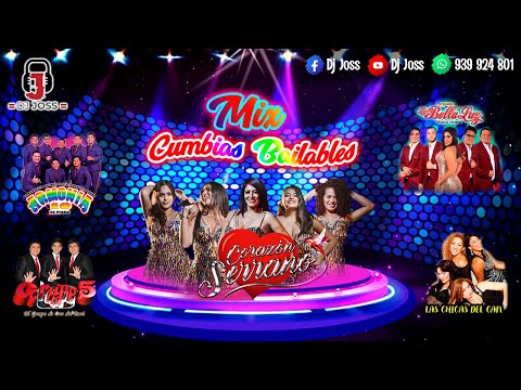 MIX CUMBIAS BAILABLES (MIX ZUMBALO CORAZON SERRANO, LA CULEBRITICA, TOMANDO CERVEZA, NIÑA TONTA)