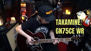 Video thumbnail for TAKAMINE GN75CE WR by Jon is just TOO LouD!!