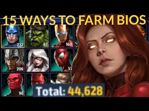 15 WAYS TO FARM THOUSANDS OF BIOMETRICS - Marvel Future Fight