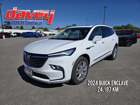 2024 Buick Enclave Premium AWD in White for sale at Davey Auto Sales Oshawa South in Oshawa, ON