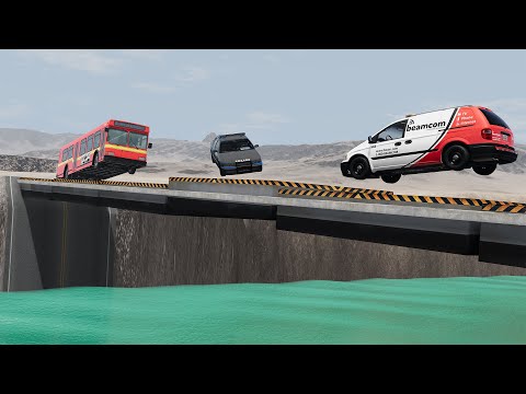 Epic Cars vs Trembling Bridge Crashes 2 – BeamNG.drive | BeamNG High Speed