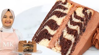 WOW your guests with this fluffy MARBLE CAKE recip